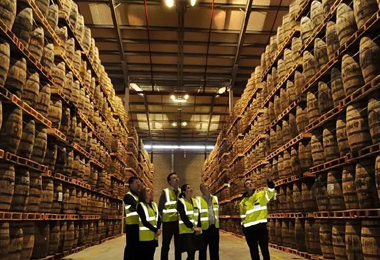 酒廠產(chǎn)品倉(cāng)庫(kù)-專用酒精探測(cè)器案例